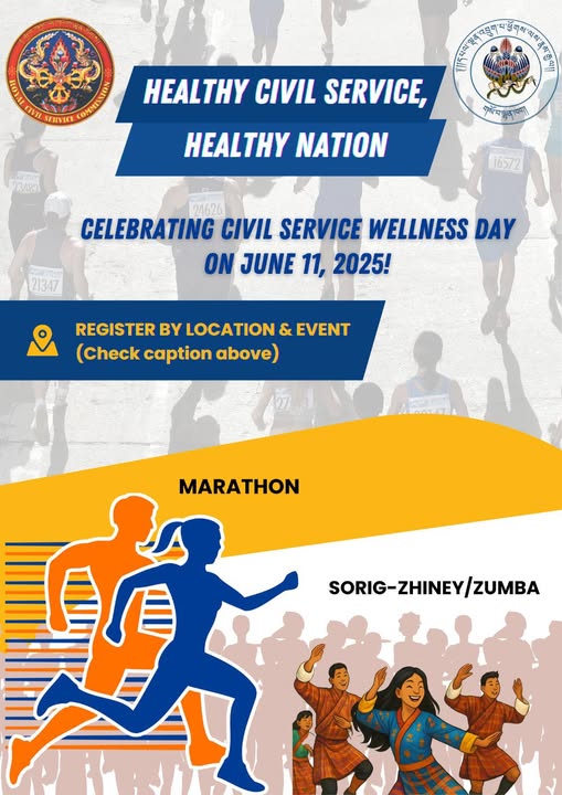 We look forward to your enthusiastic participation and support in making Civil Service Wellness Day a successful and inspiring event.